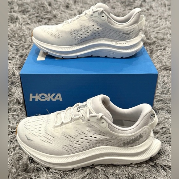 Hoka One One Shoes - Hoka Kawana 2 💅 White Nimbus Cloud Gum Shoes 1147913-WNCL Women's 7 8 8.5 9.5